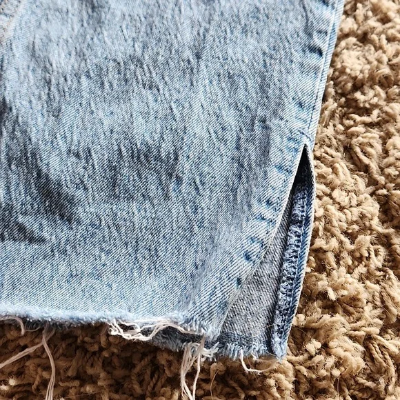 Abercrombie & Fitch ulta high rise straight distressed womans size 4 jeans - Picture 12 of 12